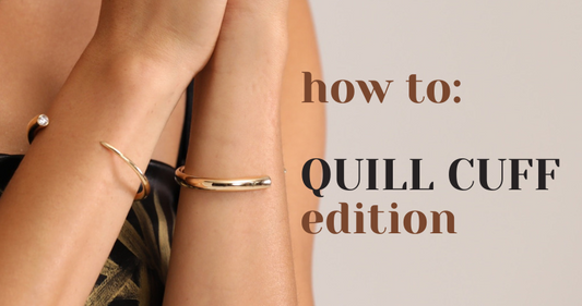 How to: Quill Cuff Edition