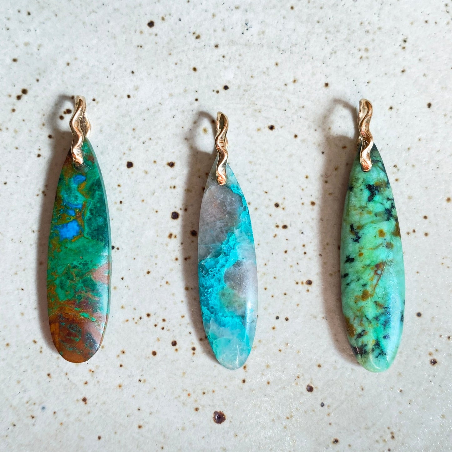 Stone Surfboard Charms