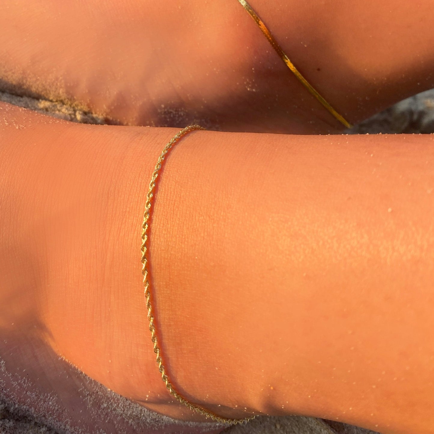 Royal Rope Chain Anklet