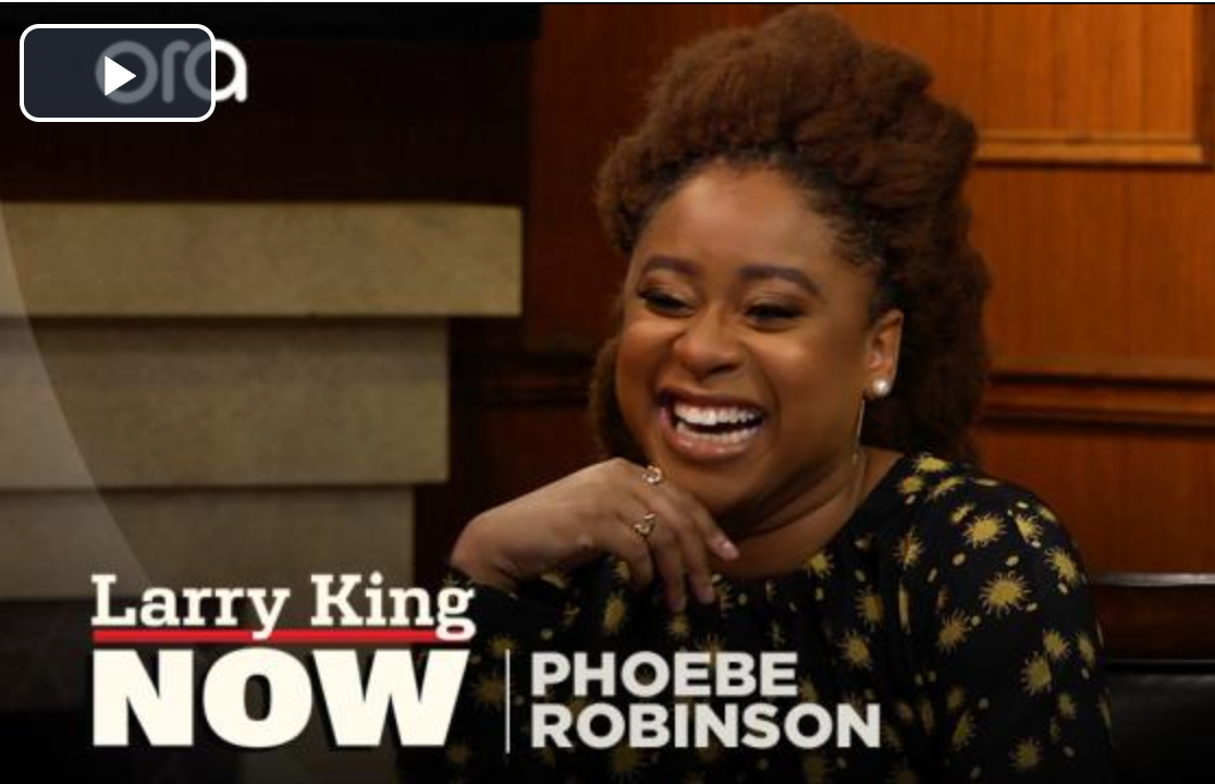 'Dope Queen' Phoebe Robinson in AMANDA PEARL on Larry King!
