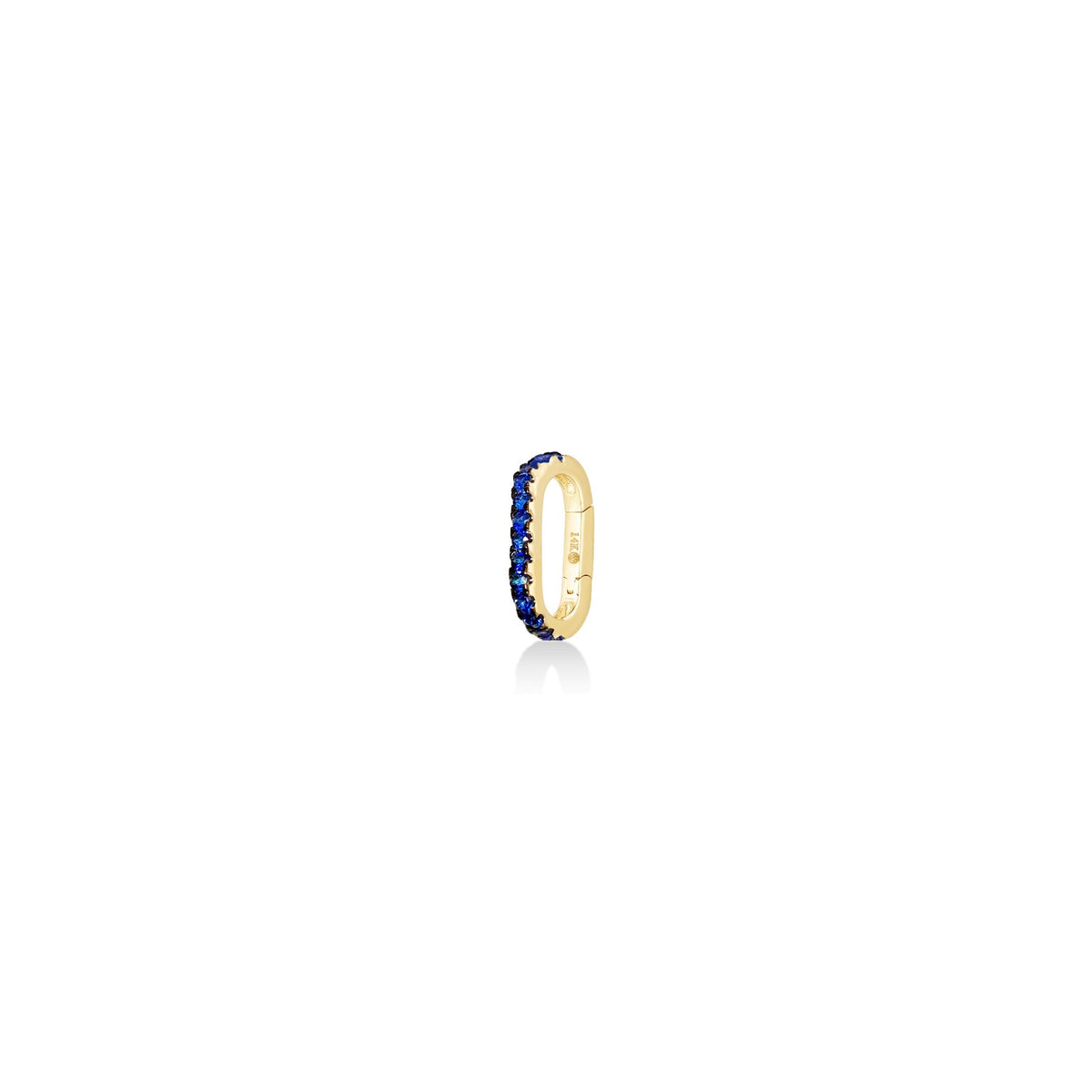 Small Sapphire Charm Lock
