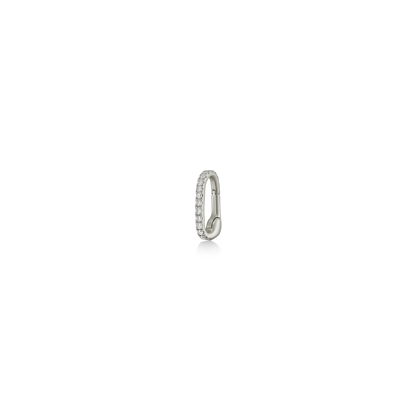 Diamond Pavé Charm Lock