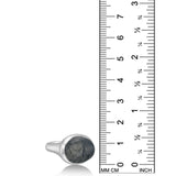 Molten Pebble Ring: Rutilated Quartz
