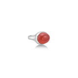 Molten Pebble Ring: Carnelian