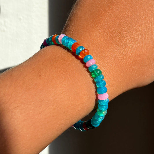 Mykonos Disco Opal Bracelet