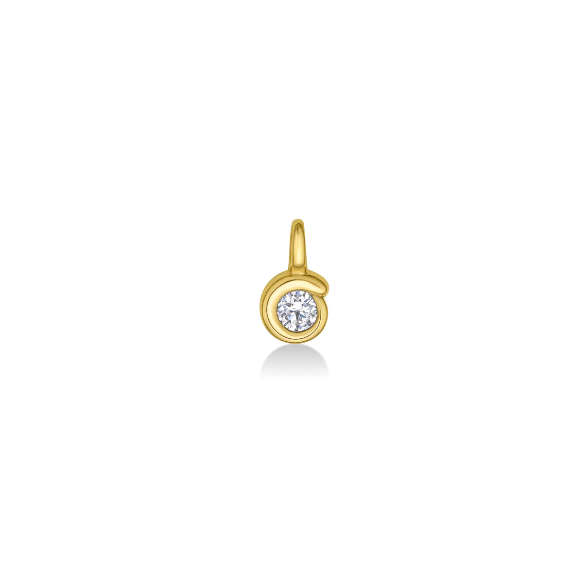 Quill Bezel Charm
