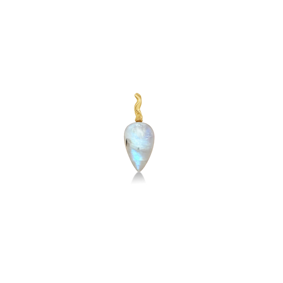 Moonstone Drop Charm