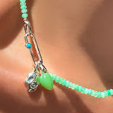 Chrysoprase Drop Charm