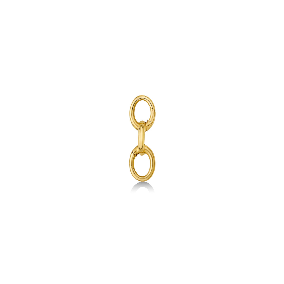 Triple Link Charm Lock