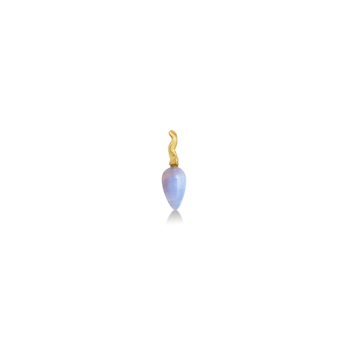 Lace Agate Drop Charm