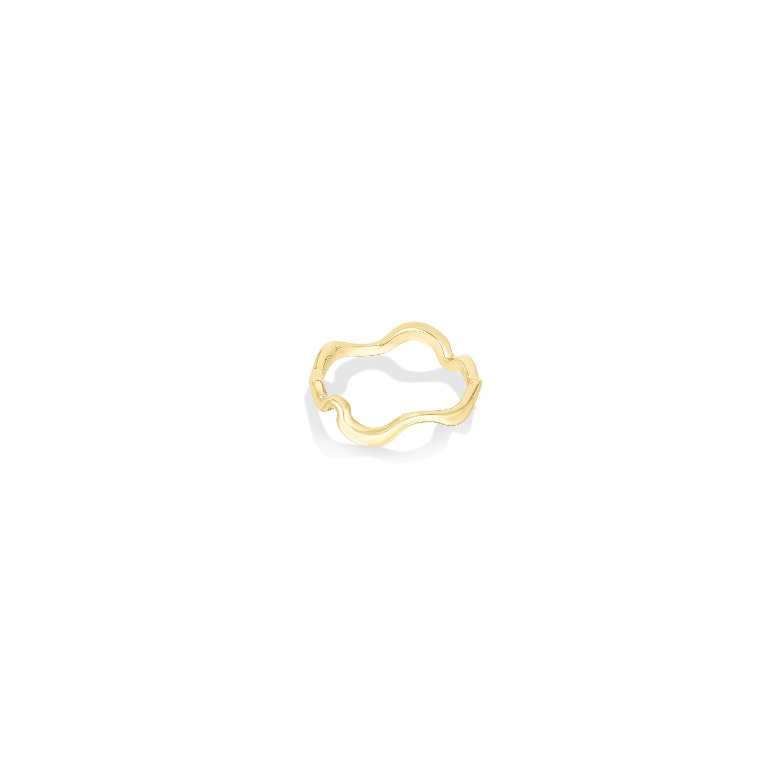 Ripple Ring - Plain – AMANDA PEARL