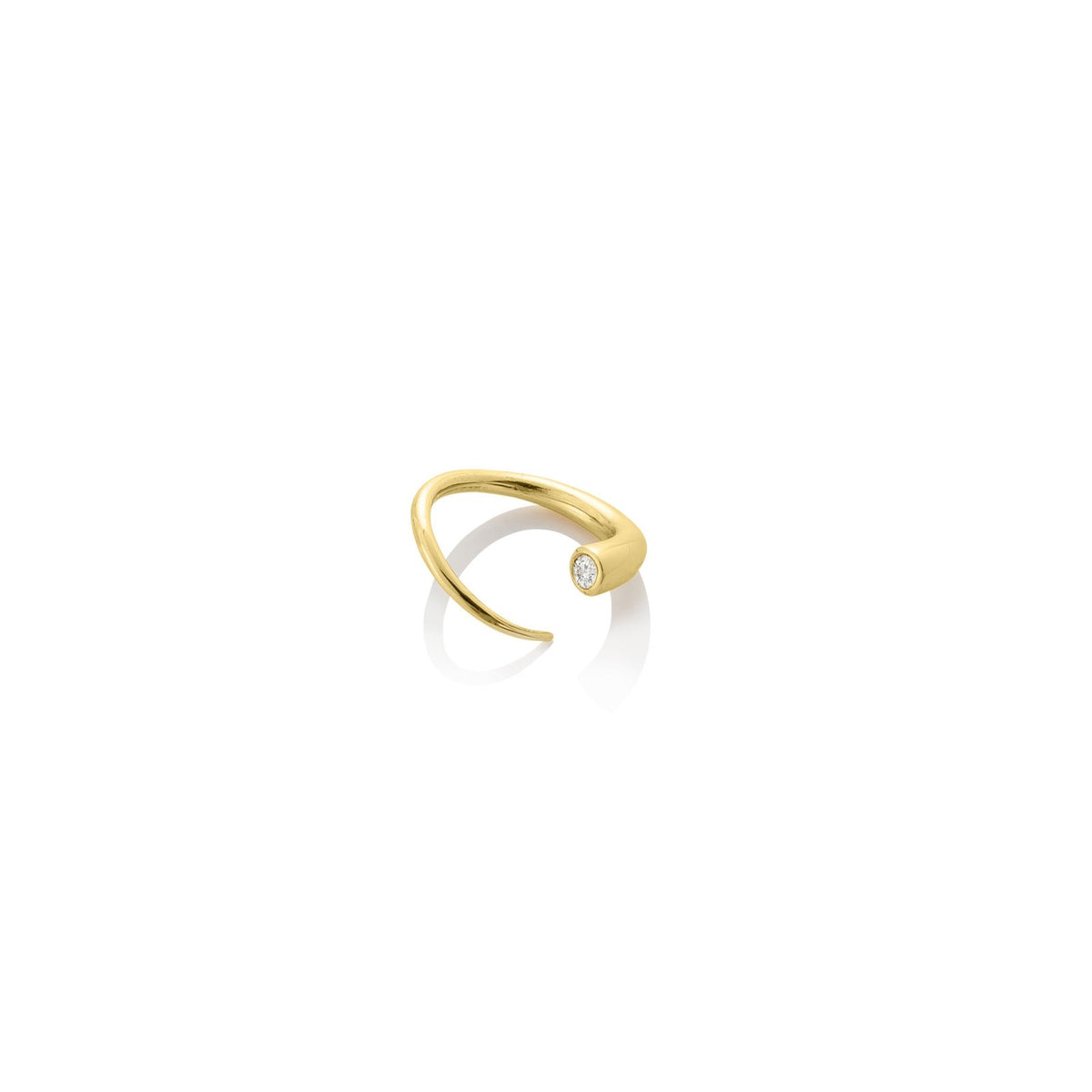 Quill Bypass Ring Diamond