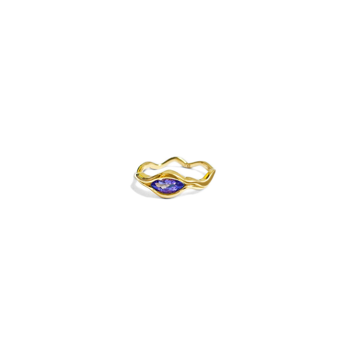 Ripple Ring Tanzanite
