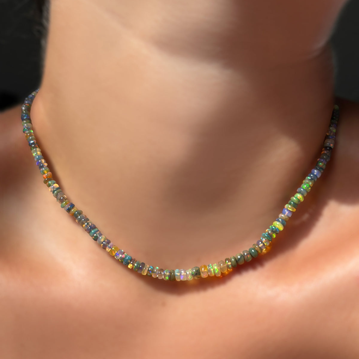 Tide Pool Opal Necklace