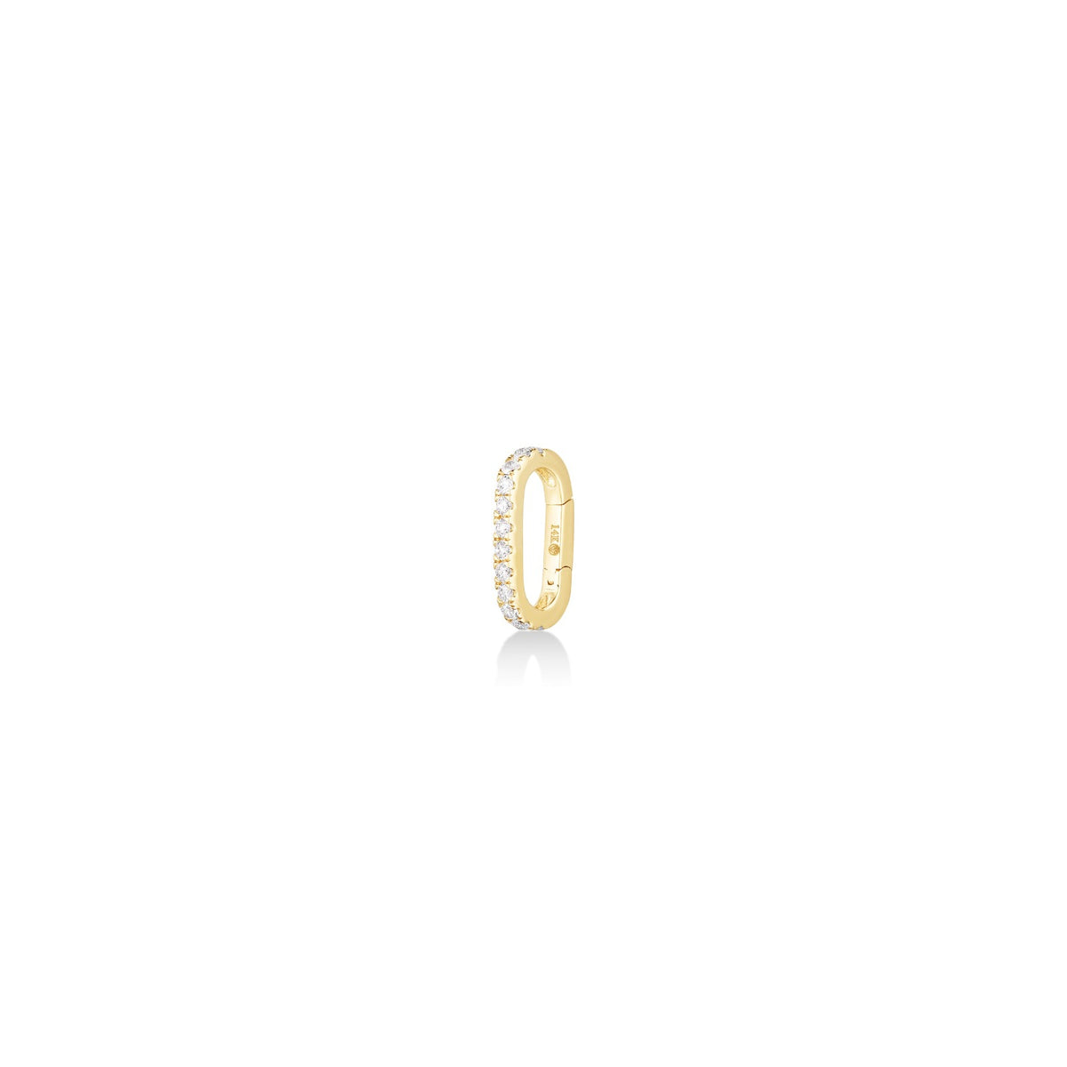 Small Diamond Charm Lock