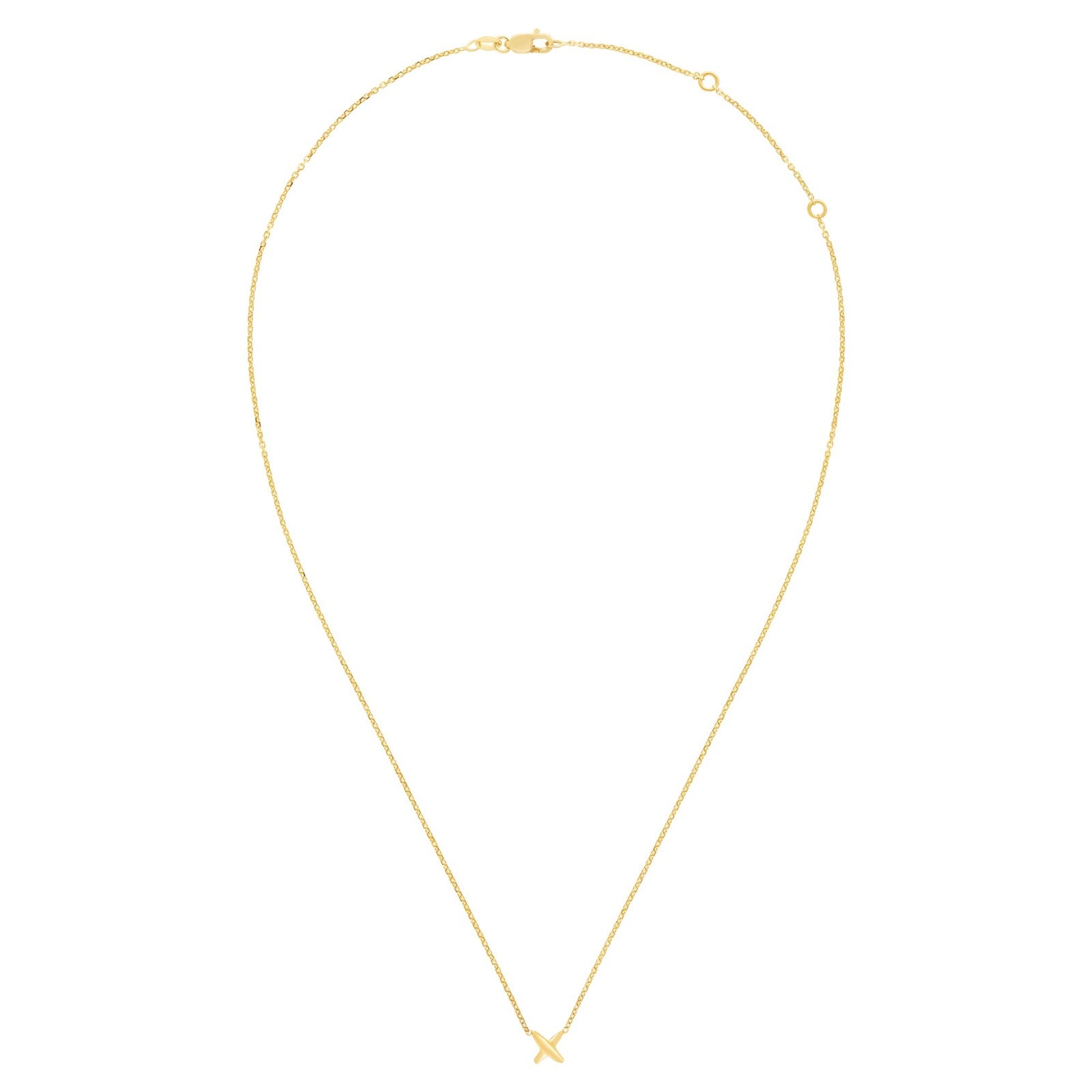 Elegant Gold Chain Necklace with Pearl Decoration